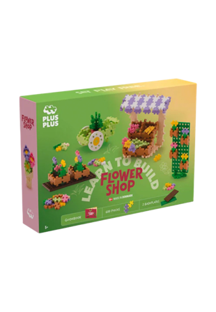 PLUS Learn to Build - Blomsteraffär Byggsatser Unisex Flerfärgad ONESIZE