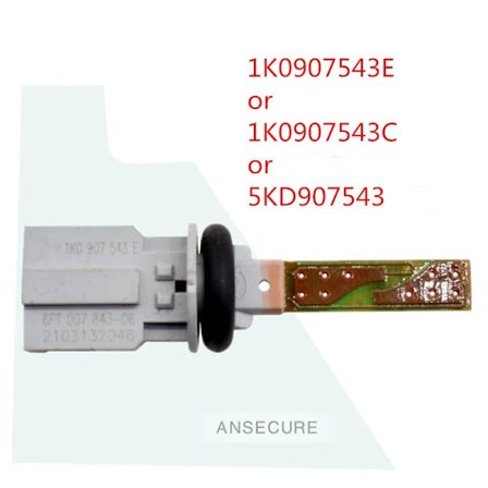 Sisäilman ilmastoinnin höyrystimen lämpötila-anturi VW Skoda Seat Audi -malleihin 1K0907543 1K0 907 543