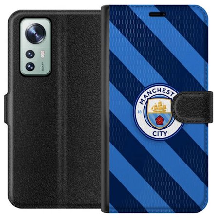 Kompatibelt Plånboksfodral till Xiaomi 12 Blue Ship Emblem