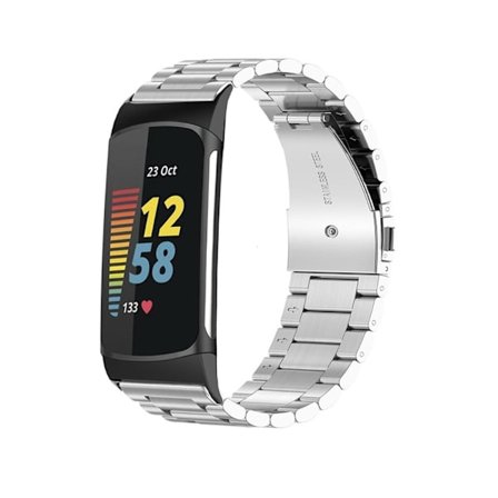 Metallarmband Fitbit Charge 5 Silver