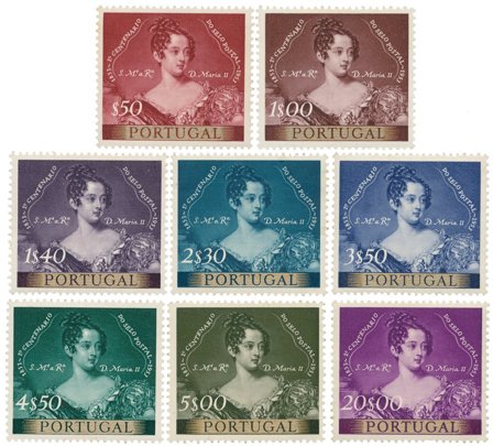 Portugal 1953 - MICHEL 815/822 - Postfrisk