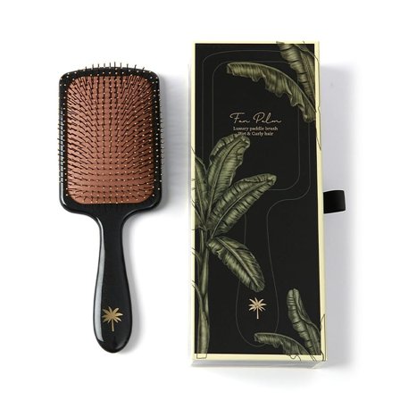 Fan Palm Wet Brush Big Star Paddle Str. L, Hår, Hårbørster, Detangling Børster