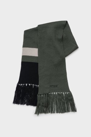 Fringe Scarf Green