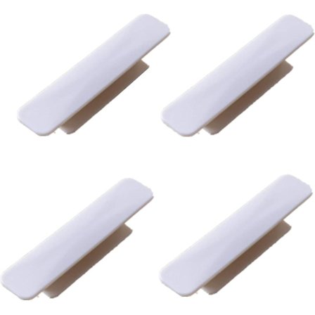 4 kpl Keittiön itseliimautuva kahva-apuri oven ikkunan laatikon kaapin jääkaapin lisäkahvoihin (valkoinen) SXQ