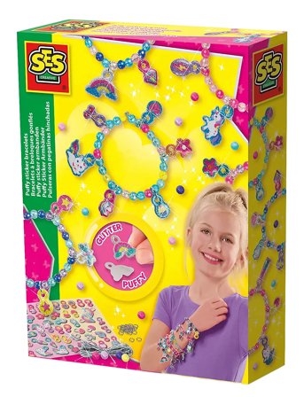 Puffy Sticker Bracelets Patterned SES Creative