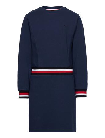 Global Stripe Knit Dress Blue Tommy Hilfiger