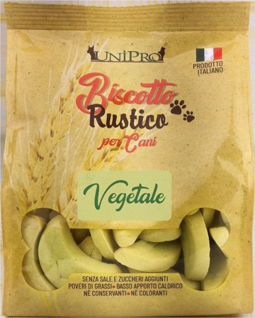 Unipro Biscotto Rustico Vegetale Alimento Complementare Per Cani