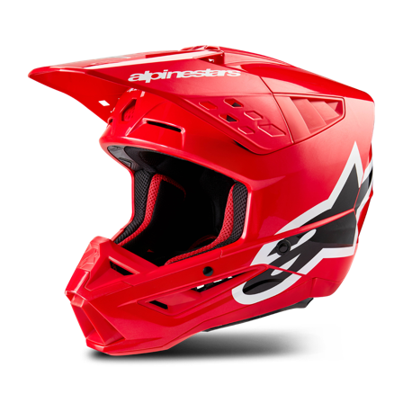Casco de Cross Alpinestars SM5 Corp Rojo S