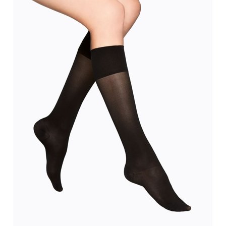 Vogue Stödknästrumpa, Support 20 Knästrumpor Dam Svart 40/44