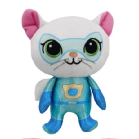 Junior Superkitties 7-tommer Lille Plysdyr, Sparks, Killing, Legetøj til Børn fra 2 år