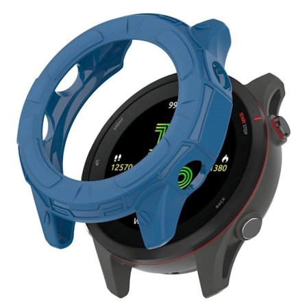 Garmin Forerunner 955 flexibelt skydd - Mörkblå