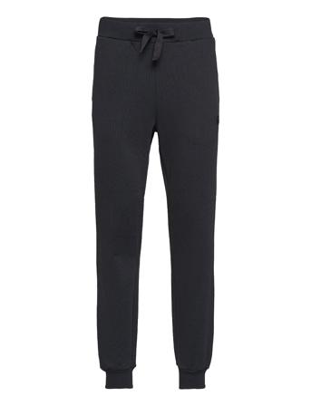 Sweat Pants - Gots/Vegan Collegehousut Olohousut Musta Knowledge Cotton Apparel