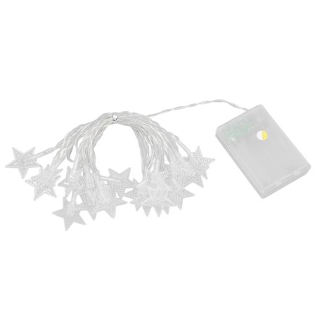 Stjärnformade LED-slingor 20 Lampor 3 Meter Varmt Ljus för Inomhus Sovrum Vardagsrum