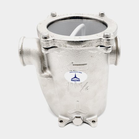 Søvandfilter Maestrini Genova 0005G, messing, 1 1/4" G (BSP)