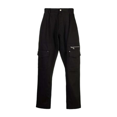 Les Hommes, ZIP Pocket Trousers Zwart, Heren, Maat:L