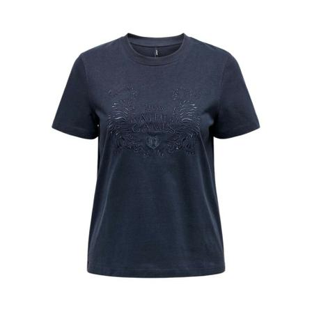 Only, T-Shirts Blauw, Dames, Maat:XL