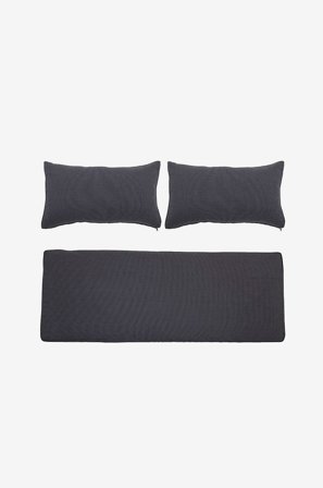 Kuddfodral Mundo, set om 3 - Bloomingville - Grå - Prydnadskuddar & kuddfodral - Från Homeroom