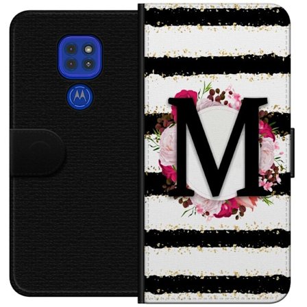 Yhteensopiva Lompakkokotelo Motorola Moto G9 Play Ta kirjain M