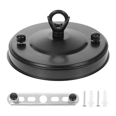 Loftplade Loftmontering Lysplade Lampefod Vedhæng Belysningstilbehør (Lukket Krogstil)