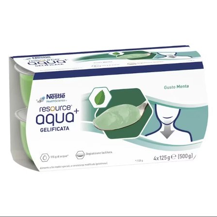 Resource Aqua Gelificata Menta 4x125g