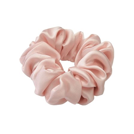 Lenoites Mulberry Silk Scrunchie Pearl Pink, Hår, Hårpynt, Scrunchies