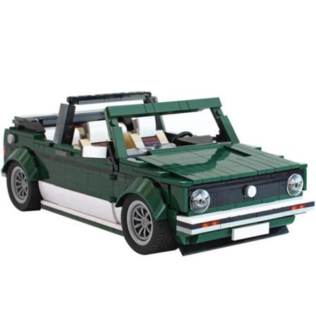 Tekniska Block Open Top Golf Tegel Bil Modell Moc 26778 City