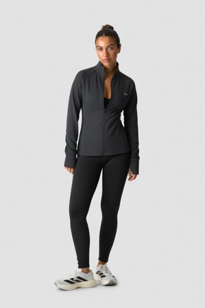 ICANIWILL - Essential Thermal Training Jacket Dark Grey - Takit - Naiset - Treenivaatteet ICIW:ltä