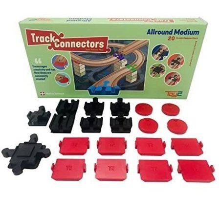 TOY2 KAIKKIYMPÄRILLÄ LOT MOYEN | 20 YHTEENSOPIVAA JUNARATAKONNEKTORIA