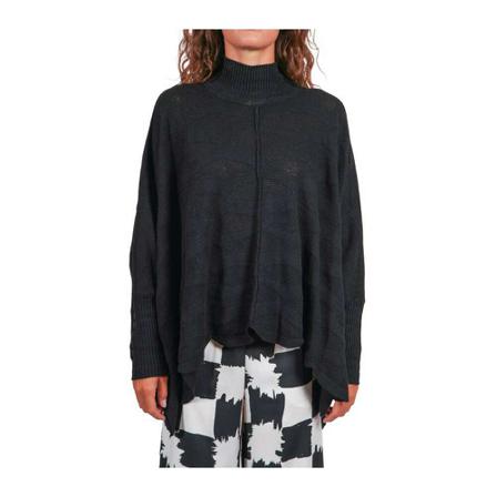 Manila Grace, Turtlenecks Zwart, Dames, Maat:XS