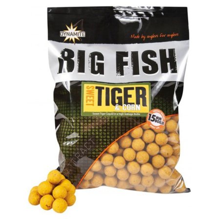 Dynamite Baits Big Fish Sweet Tiger & Corn Boilies 1,8kg - 20mm