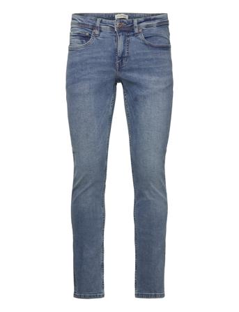 Superflex Jeans Cold Black Slim Jeans Blå Lindbergh*Betinget Tilbud