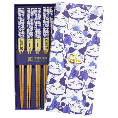 Tokyo Design Studio Onnenkissa syömäpuikot, 5-pack