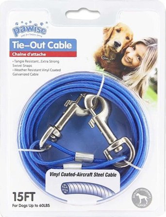 Pawise Vajerkoppel till Tjuderpåle 4,5 m max 27 kg Blå/Röd