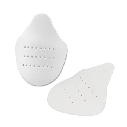 Beskyttende anti-rynkebeskytter til sportssko, hvide tåkapper Hvid