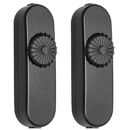 2 ST Inline Lampströmbrytare Full Range Rotary Dimmer Switch för Golv-, Bords-, Pendellampor, LED-lampa, Glödlampor