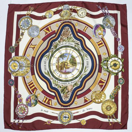 Hermès Vintage, Pre-owned Scarf Rood, Dames, Maat:ONE Size