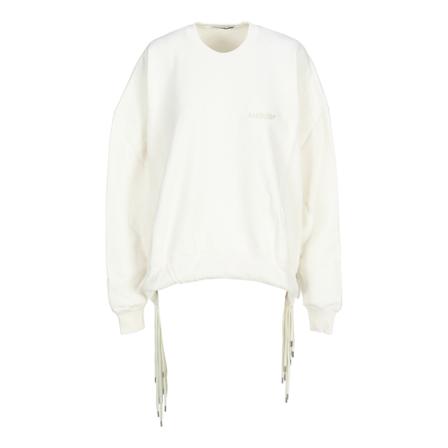 Ambush, Sweatshirt Bwba 003F21Fle 001 Biały, Kobieta, Rozmiar: S