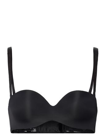 Ladies Knitted Bandeau Lingerie Bras & Tops Balc Tte Bras Svart Emporio Armani*Betinget Tilbud