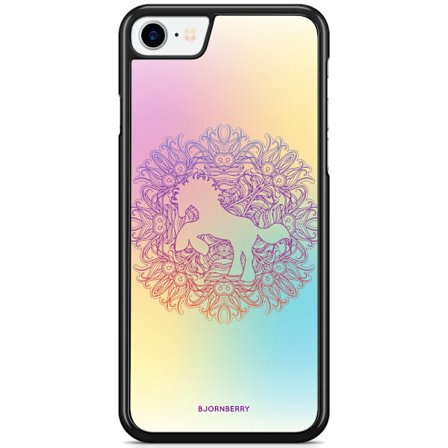 Bjornberry Skal iPhone 7 - Regnbågsenhörning