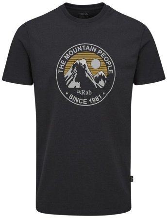 Rab Stance Alpine Peak Mens Beluga - T-Paidat & Pikeepaidat