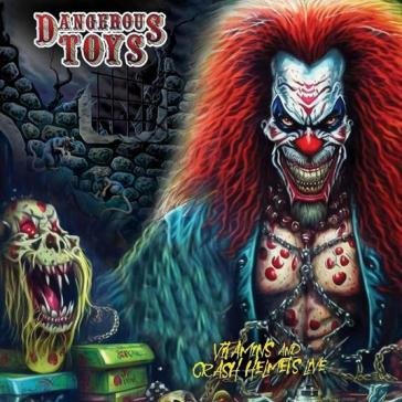 Vitamins & crash helmets - bottle green Dangerous Toys