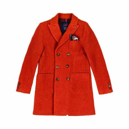 Bob, Double-Breasted Coats Pomarańczowy, Mężczyzna, Rozmiar: L