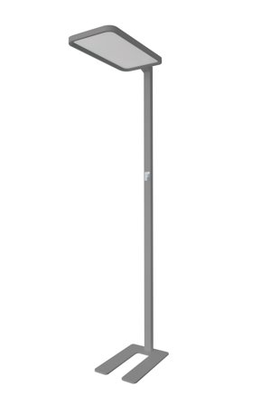 SYNERGY office line Stehlampe grau, dimmbar