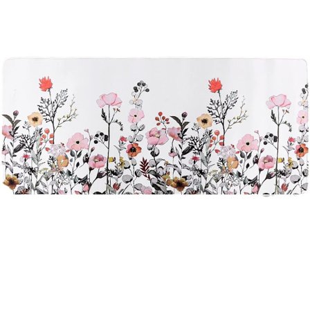 Stor mus matta Skrivbordsmatta VIT