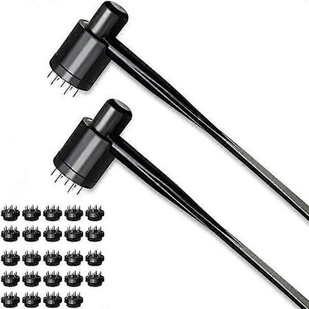 Stjerne Nål & Blommeblomst Dermal Hammer (2 æsker/26 stk)