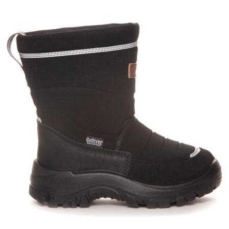 Gulliver Kids' Waterproof Boots in Textile Children lined boots Black 22