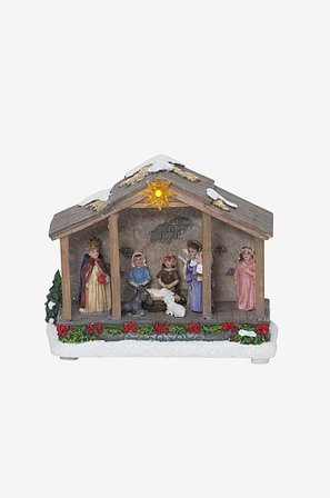 Jotex - KRUBBA Panorama mit Beleuchtung Multi - Kaufe Dekorative Weihnachtsbeleuchtung bei Jotex