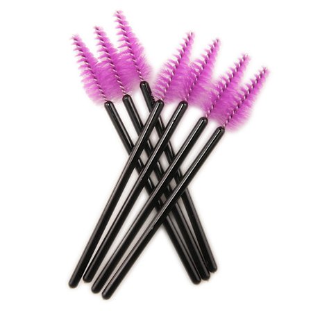 10-pack ögonfransborstar fransborste Lila