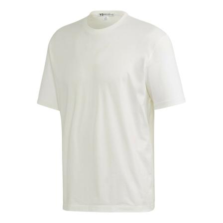 Y-3, Classic Back Logo T-Shirt Wit, Heren, Maat:M