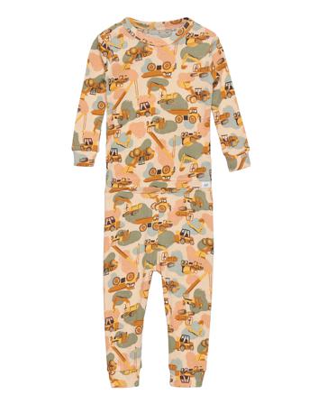 Babygap 100% Organic Cotton Tractor Graphic Pj Set Patterned GAP